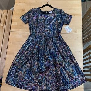 LuLaRoe pocket Elegant Amelia dress.  Size XL.